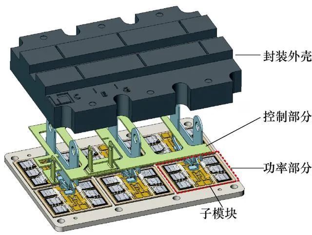 IGBT模块内部结构图