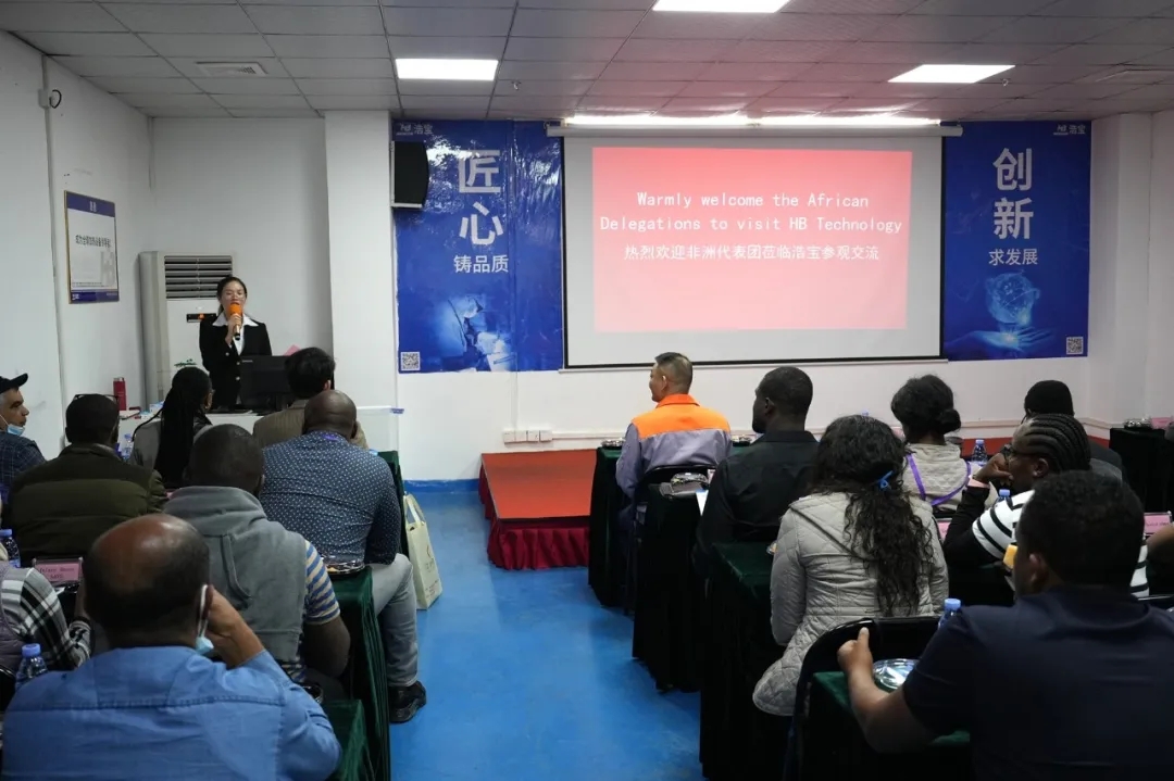 浩宝技术接待非洲代表团